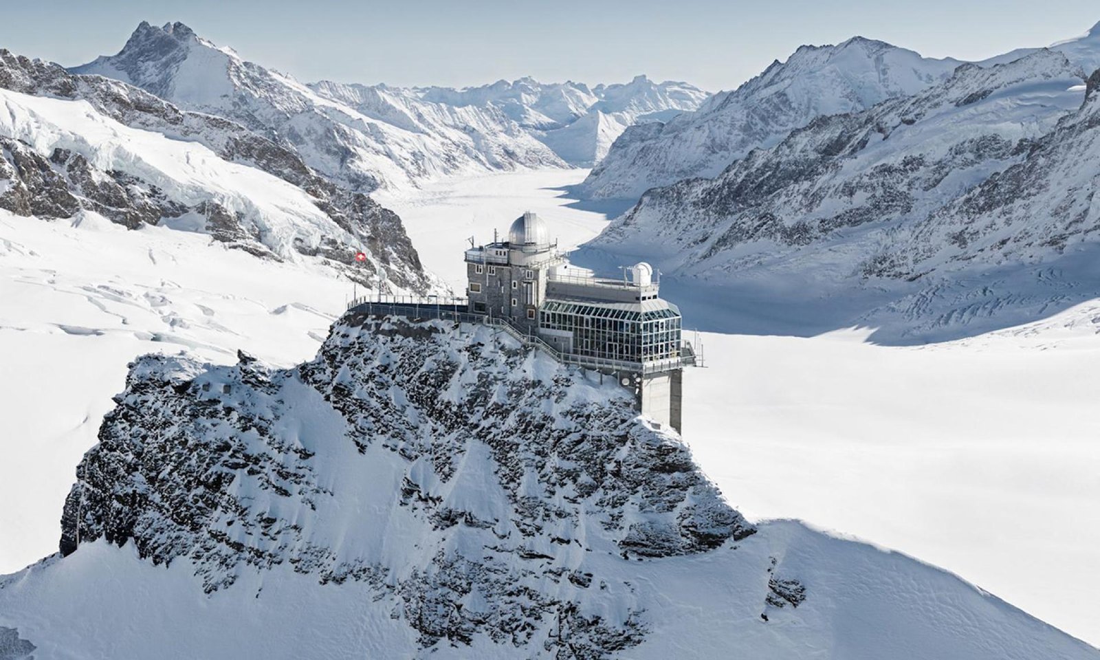 Jungfrau mountain landscape in Switzerland