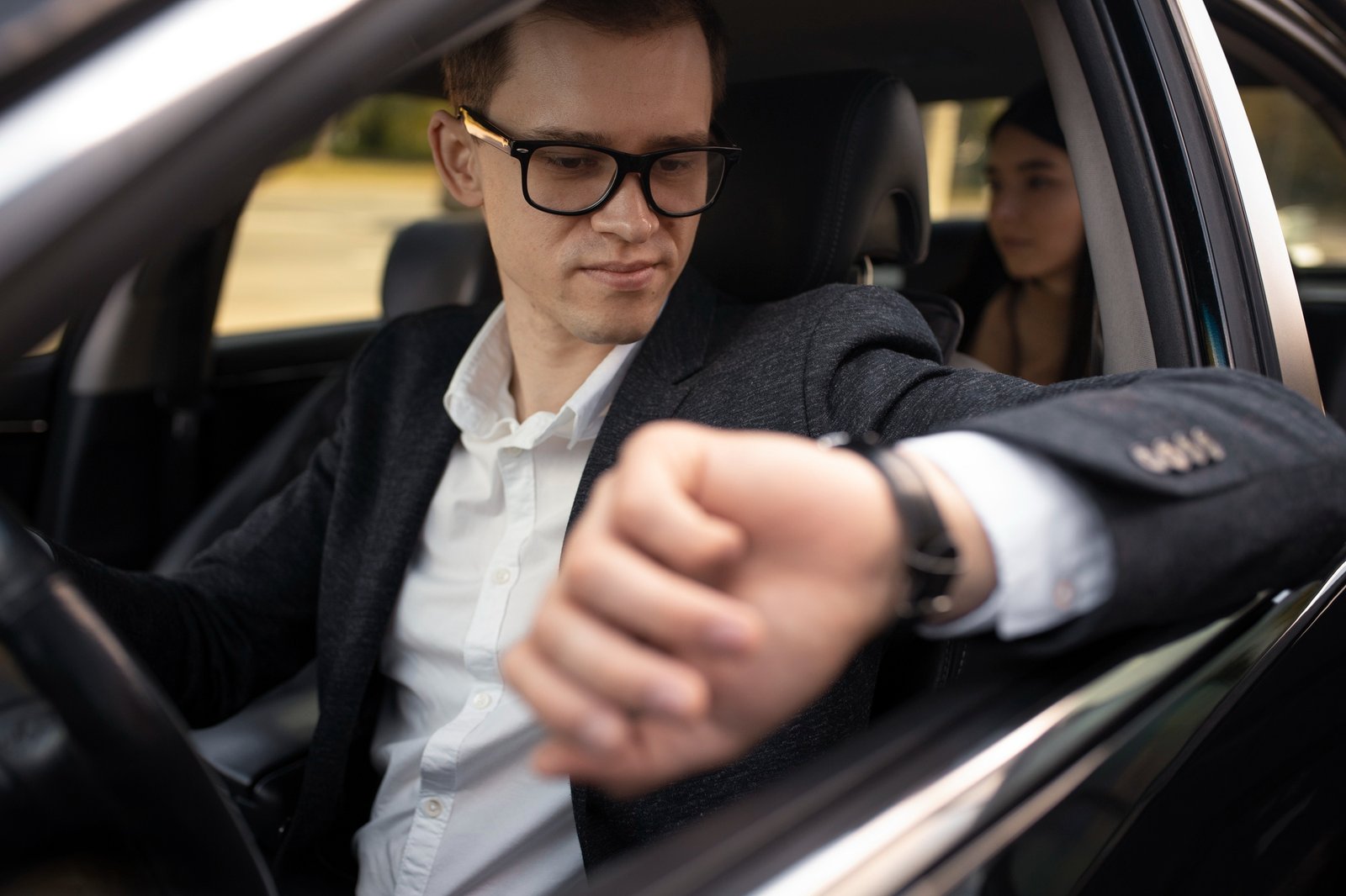 Premium chauffeur vehicle in Switzerland